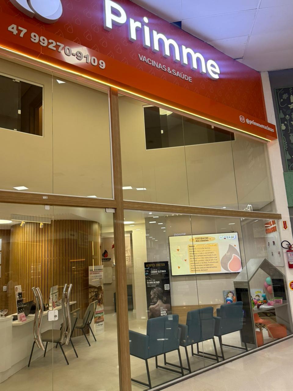 Primme Itajaí - Clínica de Vacinação